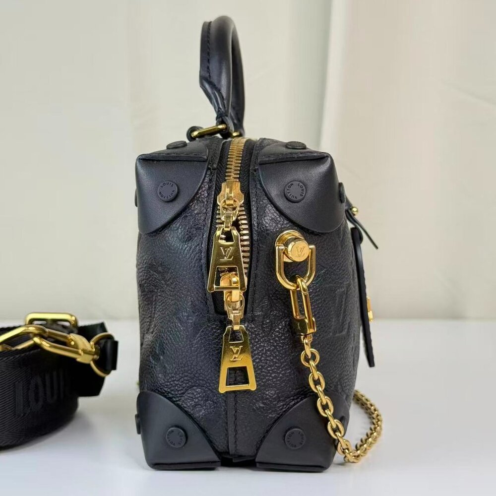 Louis Vuitton Black Empreinte Leather Shoulder Bag Crossbody - Picture 5 of 9